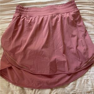 Lululemon hotty hot high rise skirt